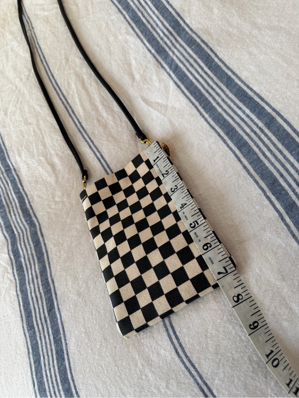 Clare V. Checkered Crossbody Bag - Picture 6 of 7